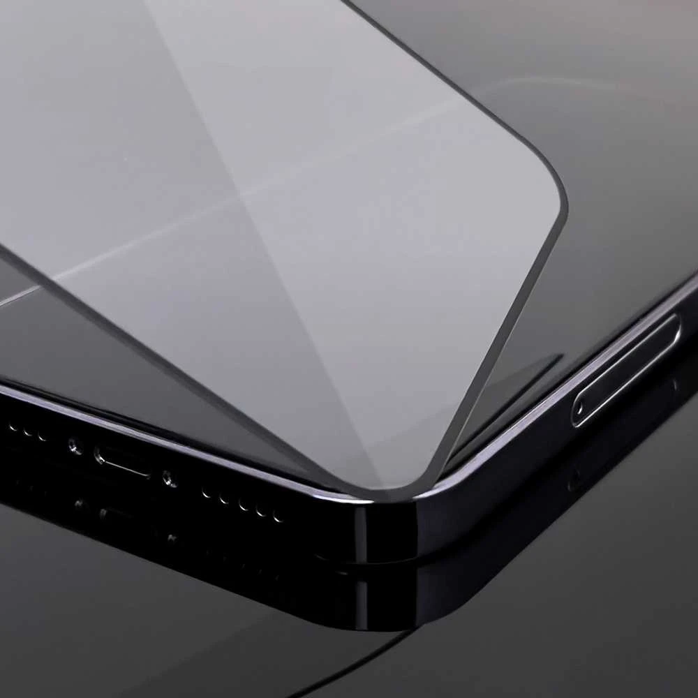 Wozinsky Grūdintas stiklas 9H viso ekrano OnePlus 10T / Ace Pro su juodu rėmeliu Full Glue Tempered Glass