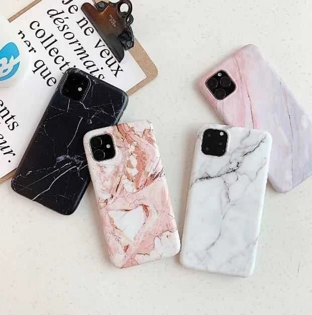 Wozinsky Marmurinis gelio dėklas, skirtas Samsung Galaxy M51 Marble juodas