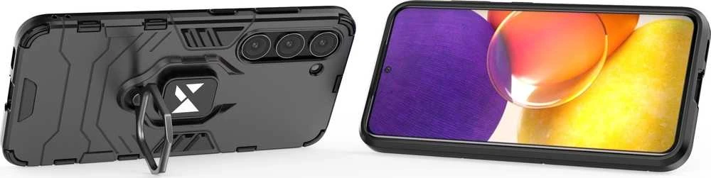 Wozinsky Dėklas Armored Case Samsung Galaxy S23+ Magnetic Holder Ring Armor juoda