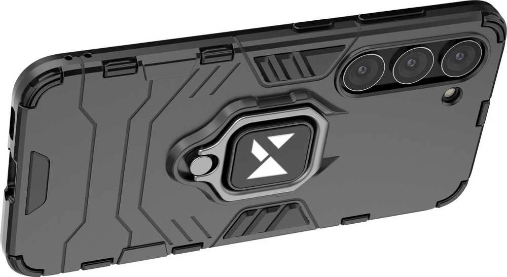 Wozinsky Dėklas Armored Case Samsung Galaxy S23+ Magnetic Holder Ring Armor juoda