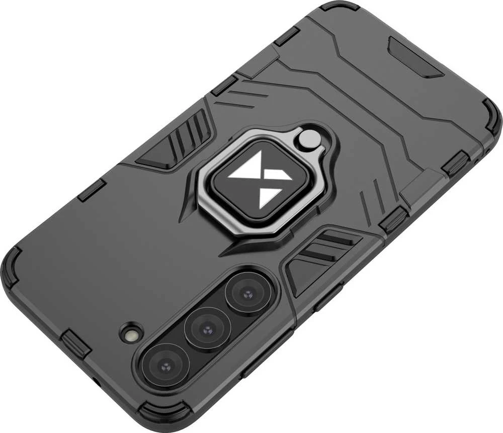 Wozinsky Dėklas Armored Case Samsung Galaxy S23+ Magnetic Holder Ring Armor juoda