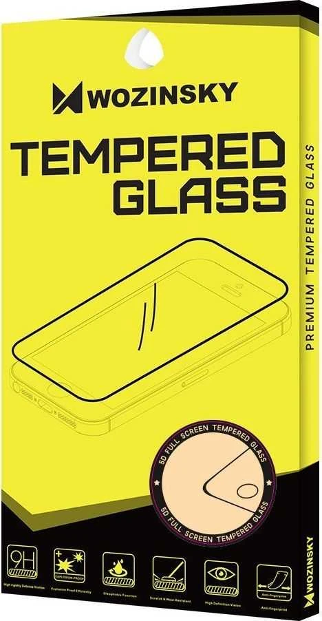 Wozinsky Apsauginis stiklas Full Glue Super Tough Ekrano apsauga Pilnai padengtas rėmeliu dėklas Apple iPhone SE 2022 / SE 2020 / Apple iPhone 8 / Apple iPhone 7 baltas