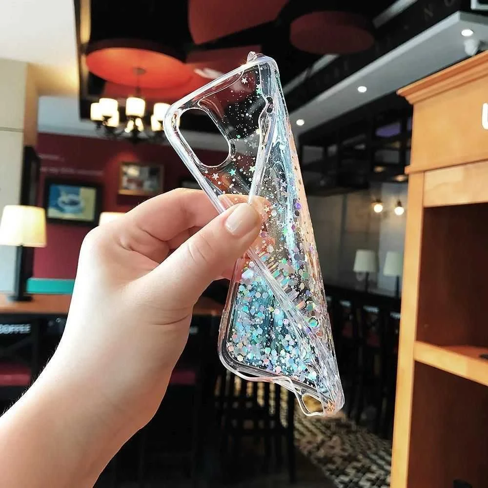 Wozinsky Star Glitter Shining dėklas skirtas iPhone 12 Pro Max, juodas
