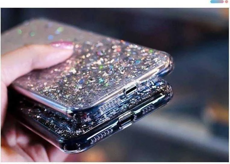 Wozinsky Star Glitter Shining dėklas skirtas Xiaomi Redmi Note 9T 5G, žalias