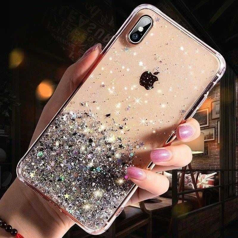 Dėklas Wozinsky Shiny dėklo dangtelis su blizgučiais Xiaomi Mi 11 Star Glitter pink