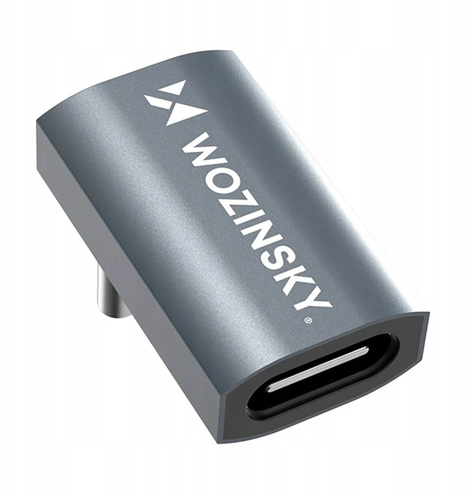Wozinsky WPKF-01 USB-C – USB-C 40Gb/s 240W 8K OTG – pilkos spalvos