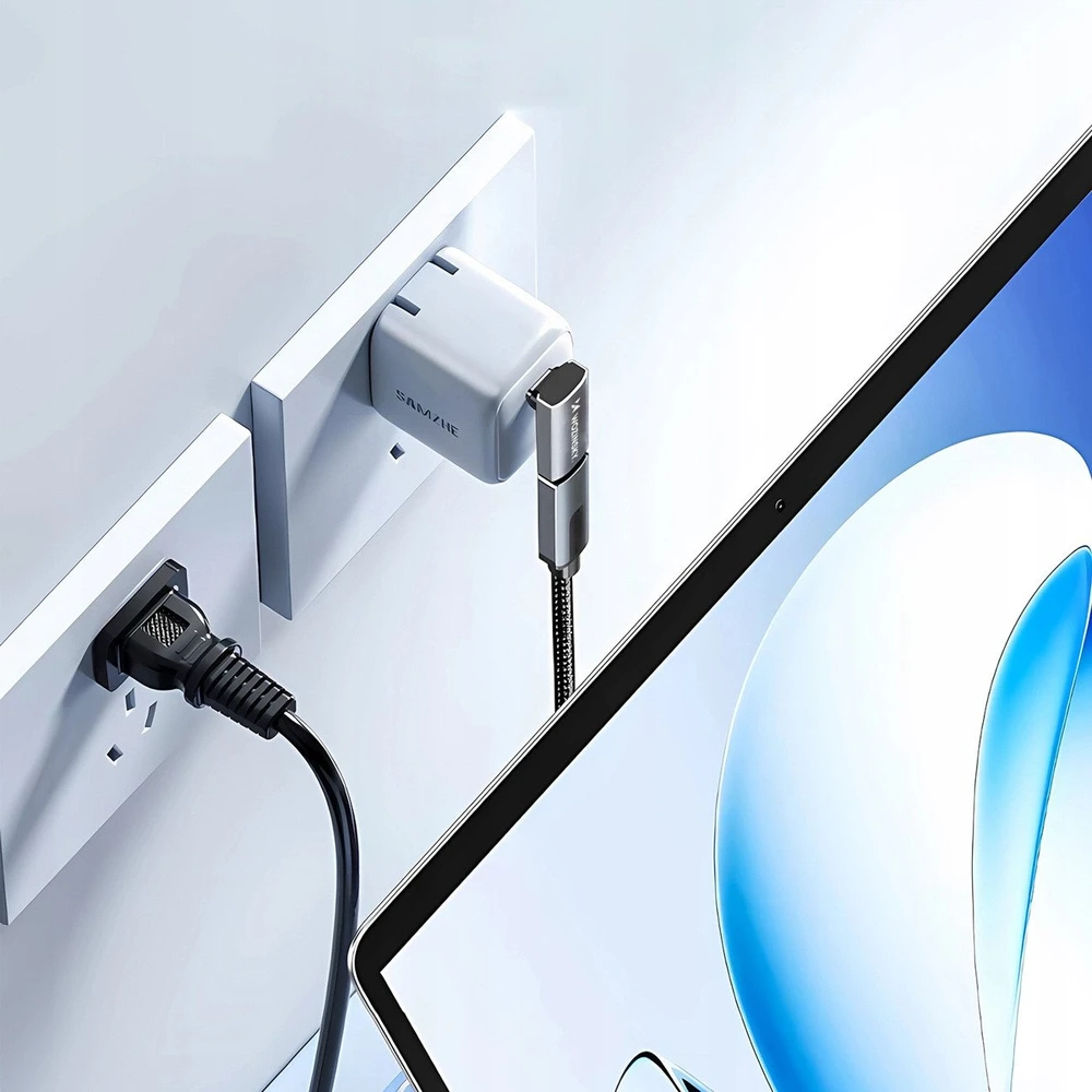 Wozinsky WPKF-01 USB-C – USB-C 40Gb/s 240W 8K OTG – pilkos spalvos