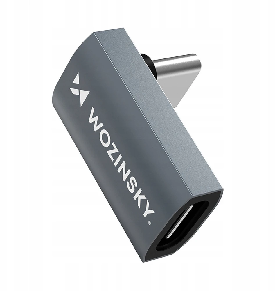 Wozinsky WPKF-01 USB-C – USB-C 40Gb/s 240W 8K OTG – pilkos spalvos