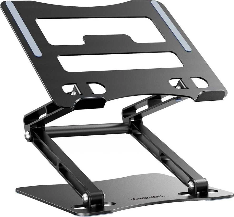 Wozinsky WRS-CPY75DSB nešiojamo kompiuterio stovas Aluminum – juodos spalvos