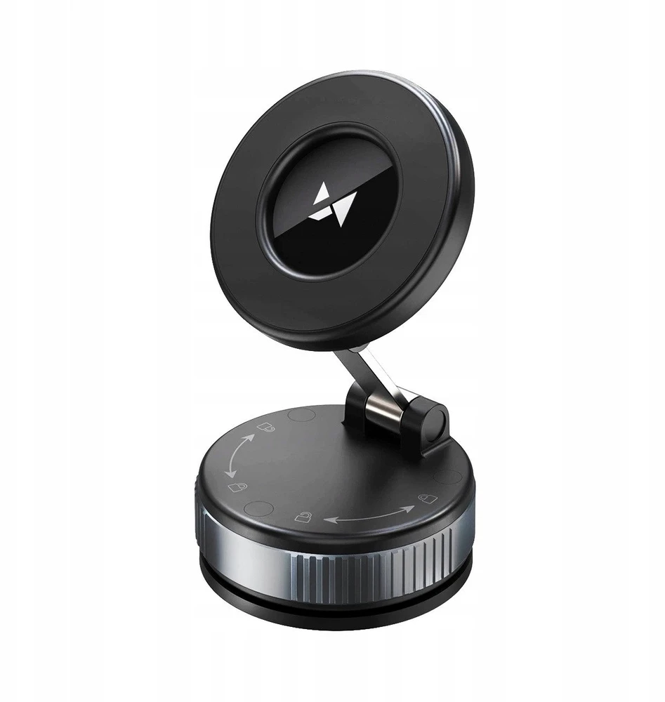 Automobilinis laikiklis Wozinsky WUSM-01 magnetinis pilkos spalvos