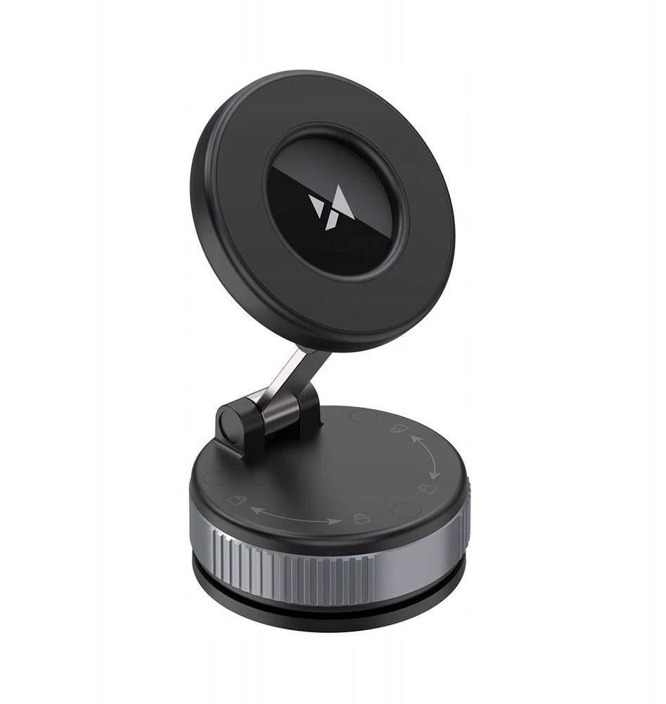 Automobilinis laikiklis Wozinsky WUSM-01 magnetinis pilkos spalvos