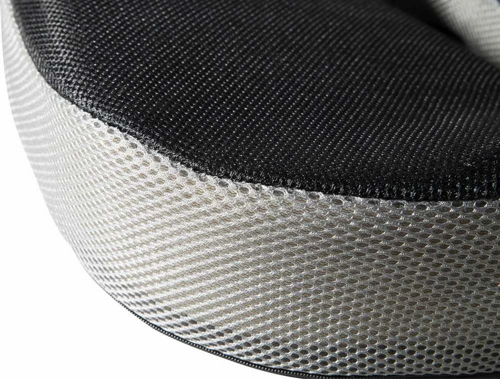WP Ortopedinė pagalvė, slėgiui atsparus plastikinis antgalis, ergonomiška, juoda, Powerton