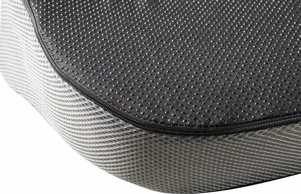 WP Ortopedinė pagalvė, slėgiui atsparus plastikinis antgalis, ergonomiška, juoda, Powerton