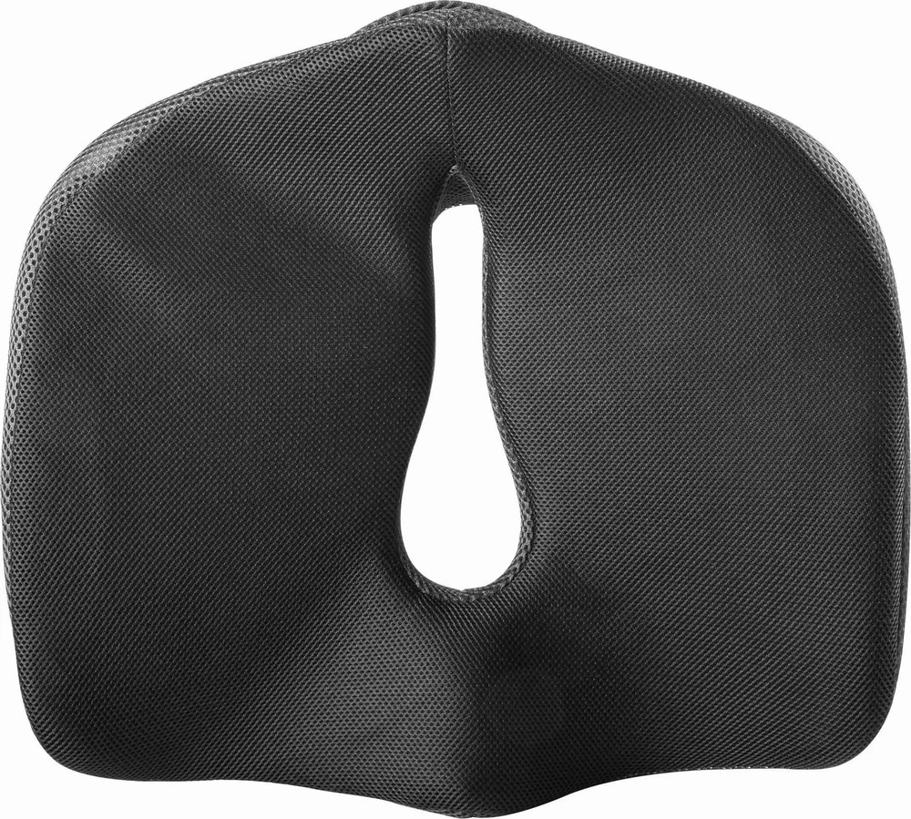 WP Ortopedinė pagalvė, slėgiui atsparus plastikinis antgalis, ergonomiška, juoda, Powerton