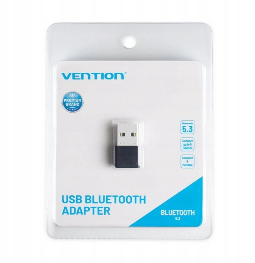 Adapteris Vention USB Bluetooth 5.3