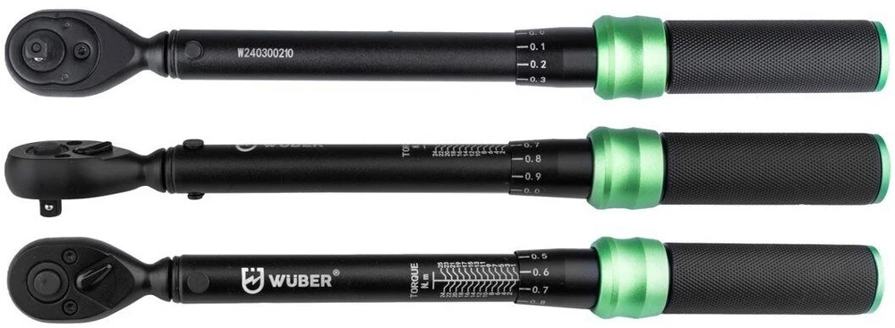 Torque wrench 1/4" 1–25 Nm WUBER