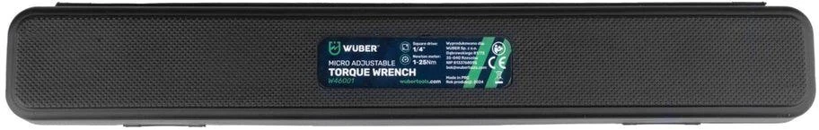 Torque wrench 1/4" 1–25 Nm WUBER