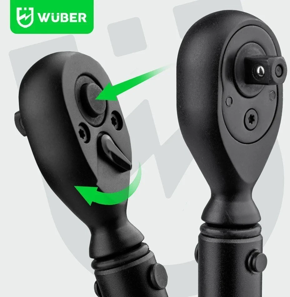 Torque wrench 1/4" 1–25 Nm WUBER