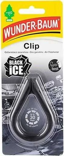 Blow WUNDER-BAUM CLIP oro gaiviklis "Juodas ICE"
