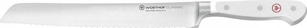 Wusthof Duonos peilis, 23 cm, Classic Baltas