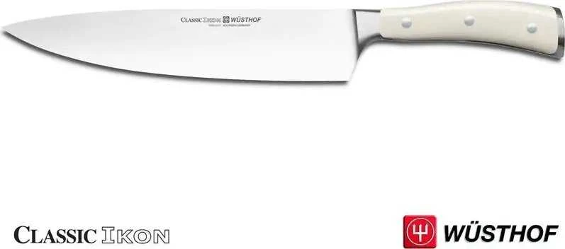 WUSTHOF Classic Ikon Creme šefo peilis, 23cm