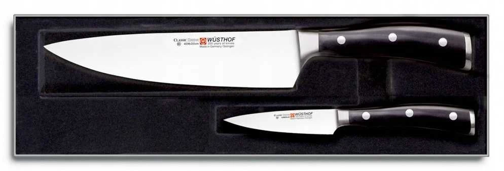 Wusthof Set: Chefs peilis, vegetable peilis, Classic Ikon