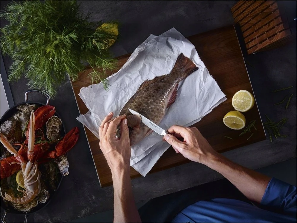 Wusthof Rinkinys: Virėjo, virtuvės, daržovių peiliai, Ikon