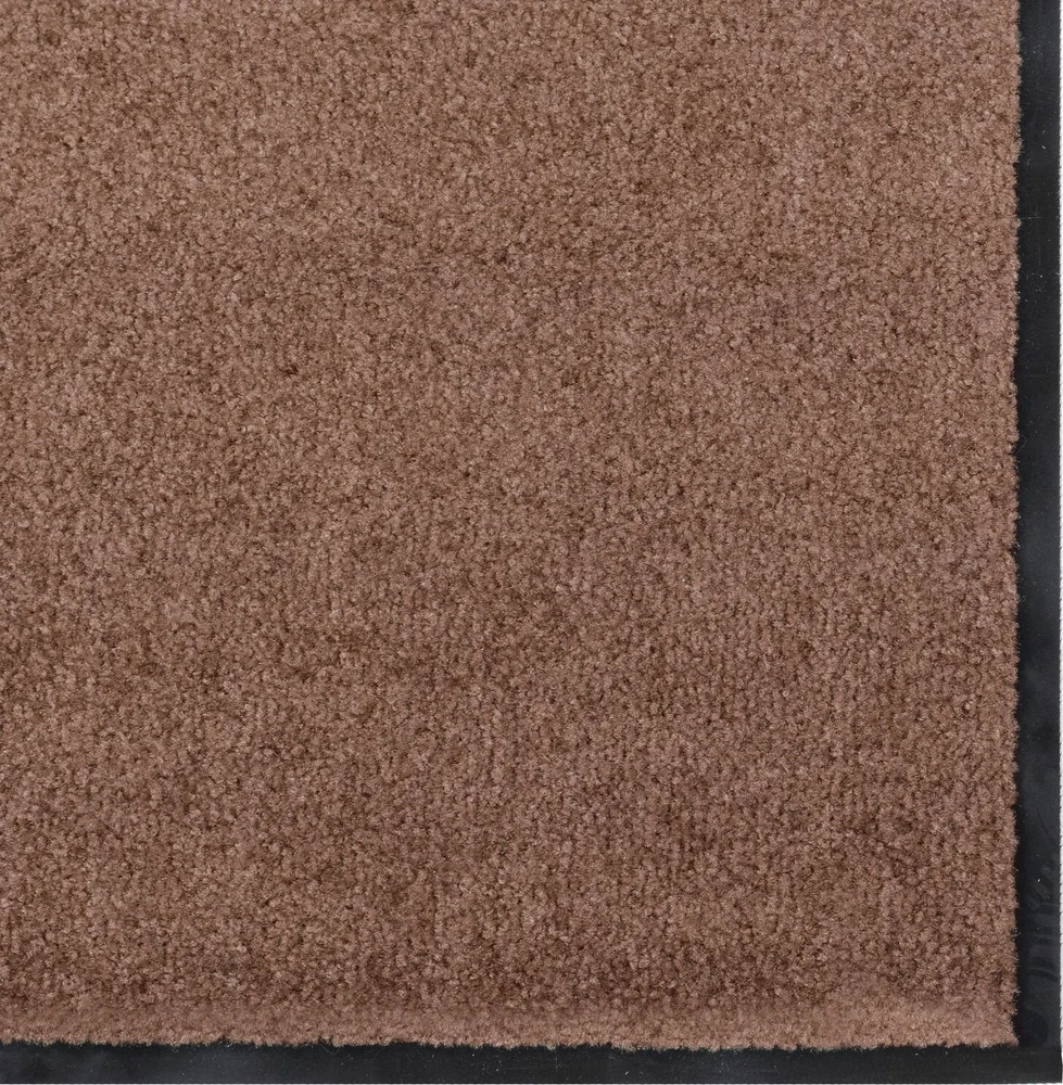 Durų kilimėlis Ruda ir juoda 60 x 180 cm 100% poliamidas