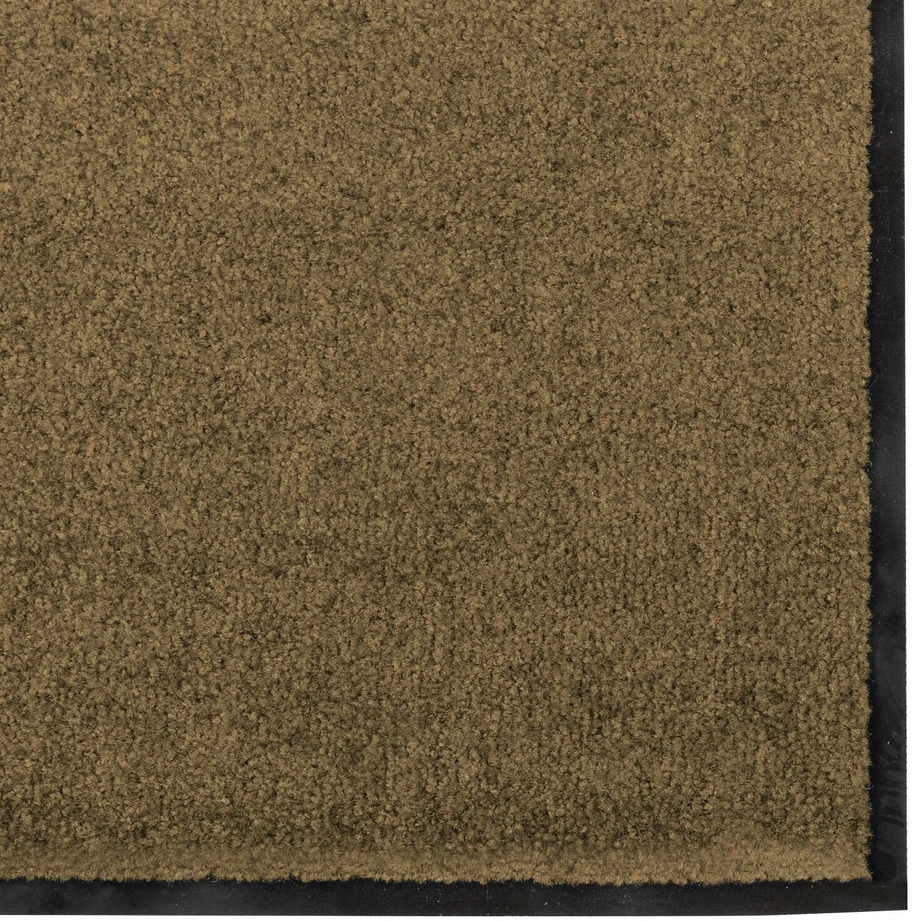 Durų kilimėlis Ruda ir juoda 120 x 250 cm 100% poliamidas