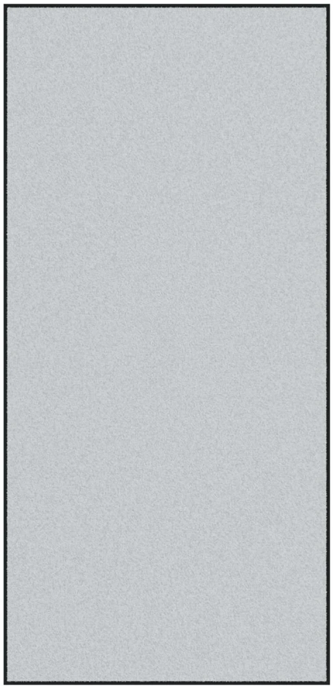 Durų kilimėlis Pilka ir juoda 120 x 250 cm 100% poliamidas