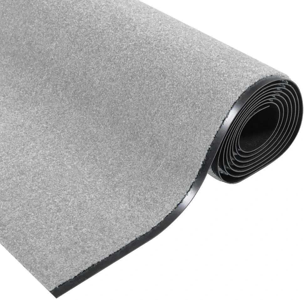 Durų kilimėlis Pilka ir juoda 120 x 400 cm 100% poliamidas