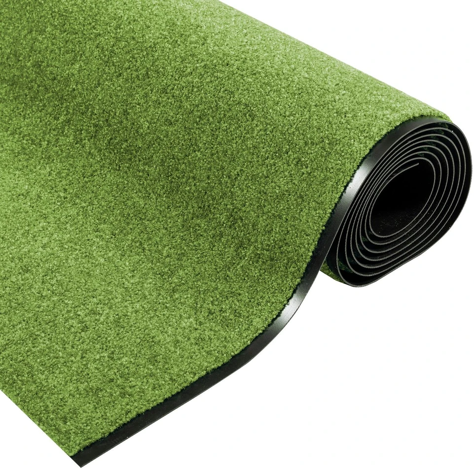 Durų kilimėlis Žalia ir juoda 120 x 400 cm 100% poliamidas