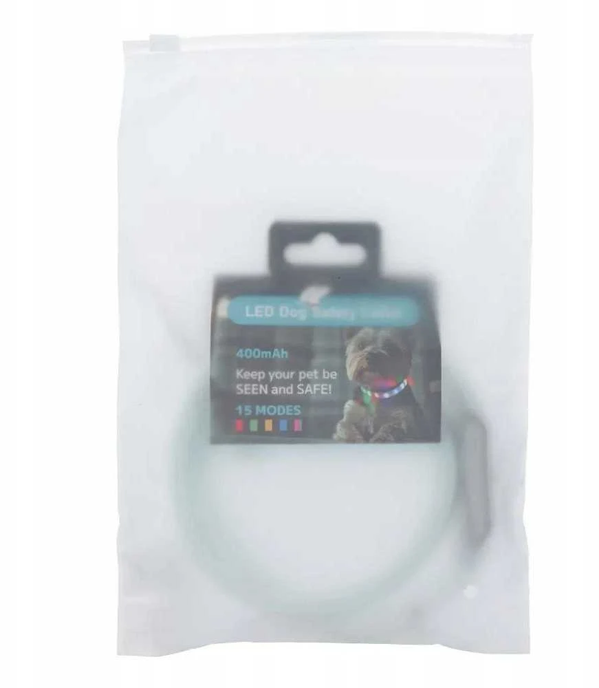 Oem Silikoninis LED augintinių antkaklis LLFG24034