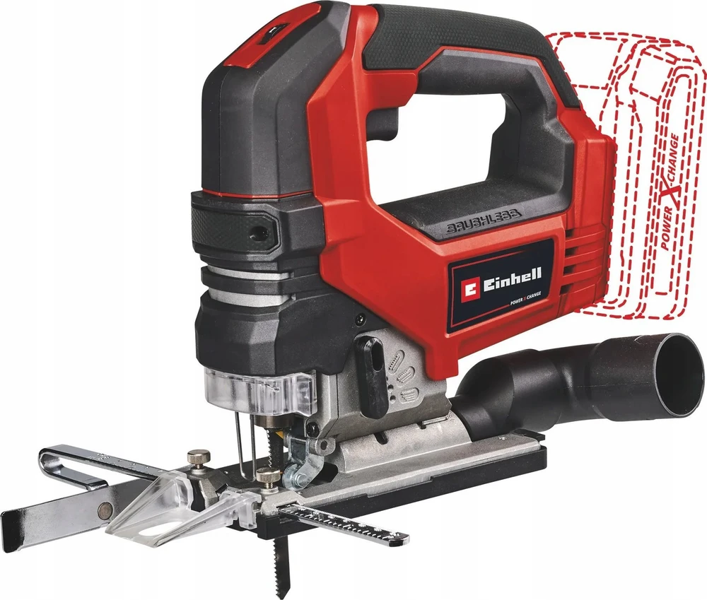 Akumuliatorinis siaurapjūklis Einhell TP-JS 18/135 Li BL Solo; 18 V (be akumuliatoriaus ir pakrovėjo)