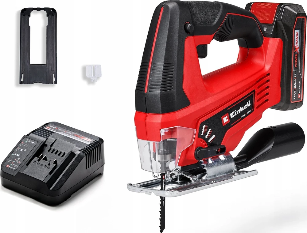 Siaurapjūklis Einhell TC-JS 18/70 Li; 18 V; 1x2,5 Ah akum.