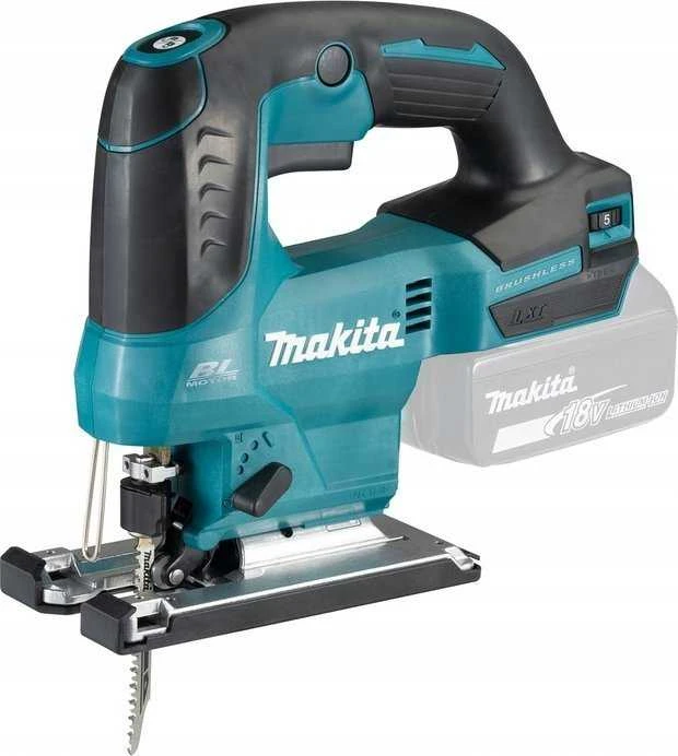 Makita DJV184Z Akumuliatorinis siaurapjūklis 18 V Li-ion, BL-motor, Be akumuliatorių ir kroviklio!