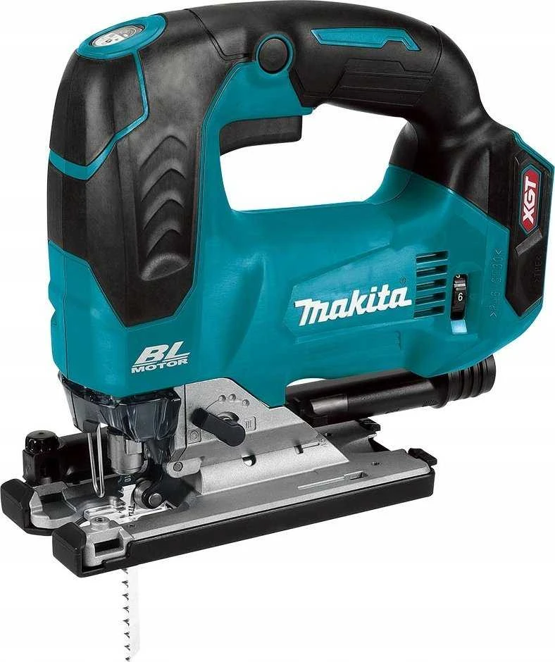 Makita JV002GZ Akumuliatorinis siaurapjūklis XGT 40V, bešepetėlinis variklis, 0-3500min¹, 26mm, "Z" versija - komplektuojamas be akumuliatoriaus ir kroviklio