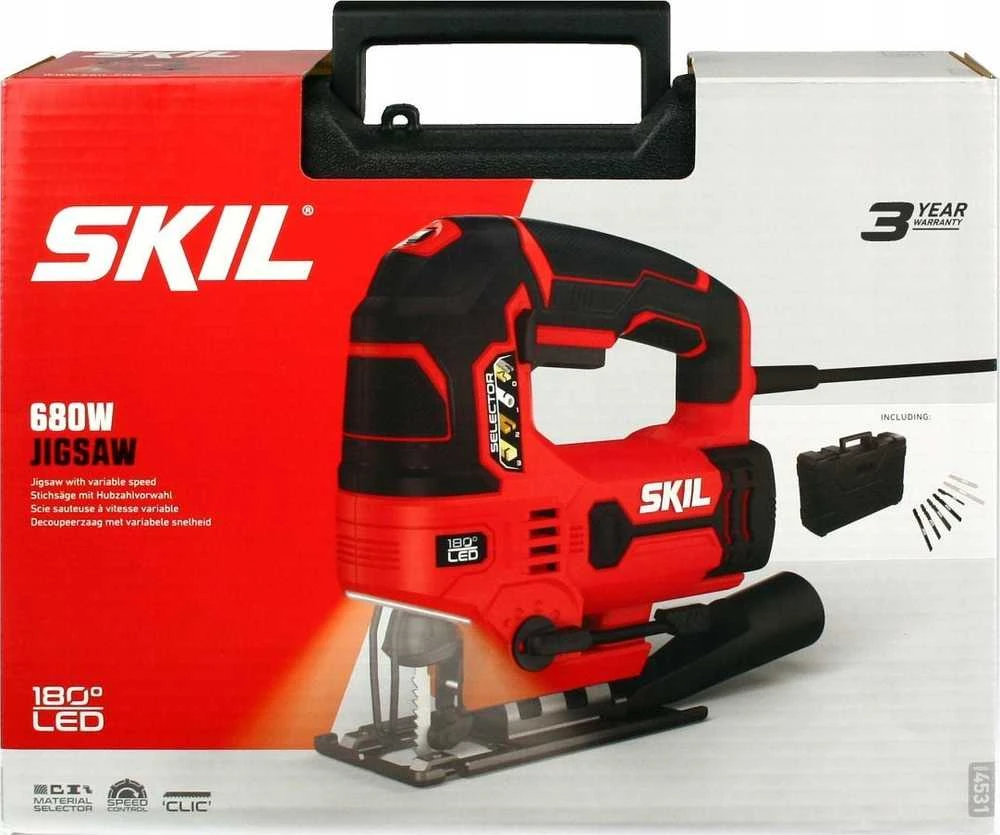 Siaurapjūklis Skil 4531 GA; 680 W