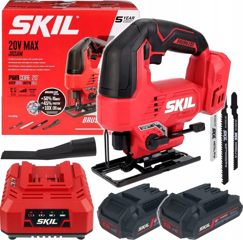 Skil Carruzzo siaurapjūklis CORDLESS 3421CA 20V BL