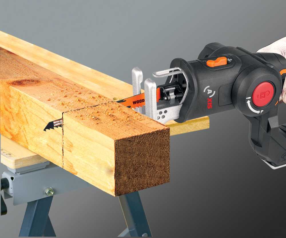 Akumuliatorinis siaurapjūklis WORX WX550.9 (be akum. ir kroviklio)