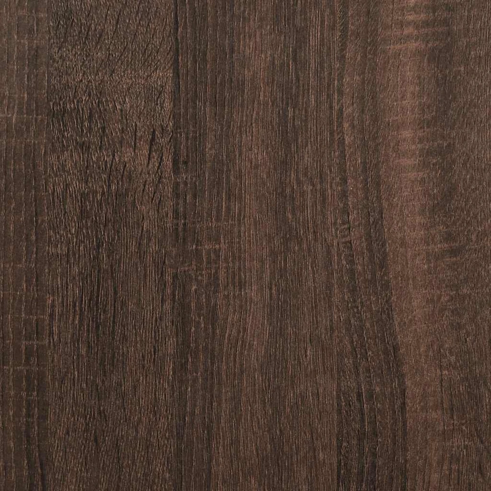 Highboard Rudas ąžuolas 35,5x35x139 cm Mediena ir metalas