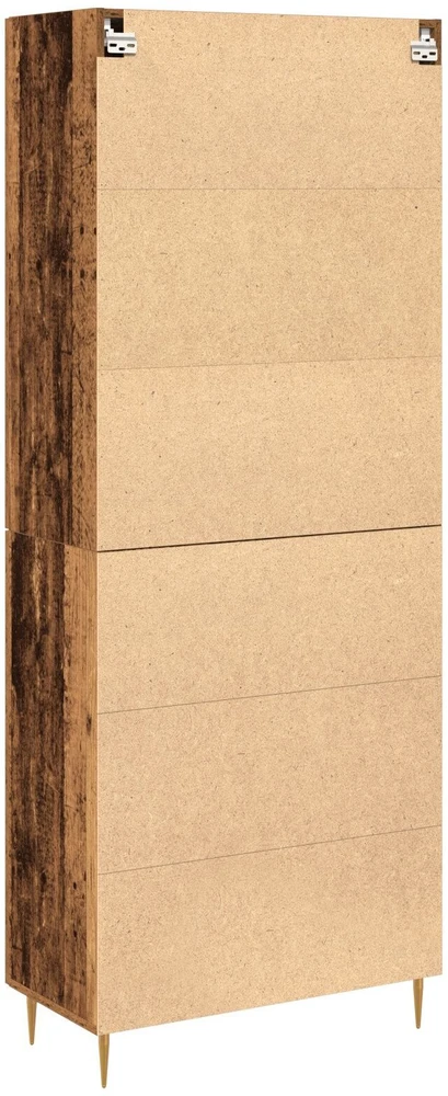 Aukštas spintelė 2 vnt. Senas medis 69,5 x 34 x 180 cm