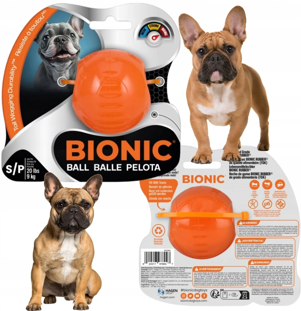 X-Bionic Bionic - BIONIC kamuoliukas - oranžinis - mažas 5,8 cm