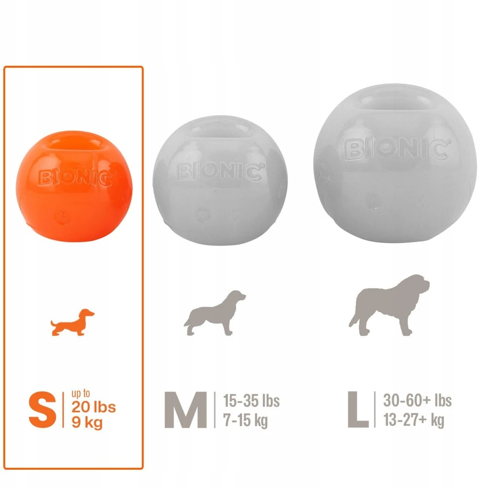 X-Bionic Bionic - BIONIC kamuoliukas - oranžinis - mažas 5,8 cm