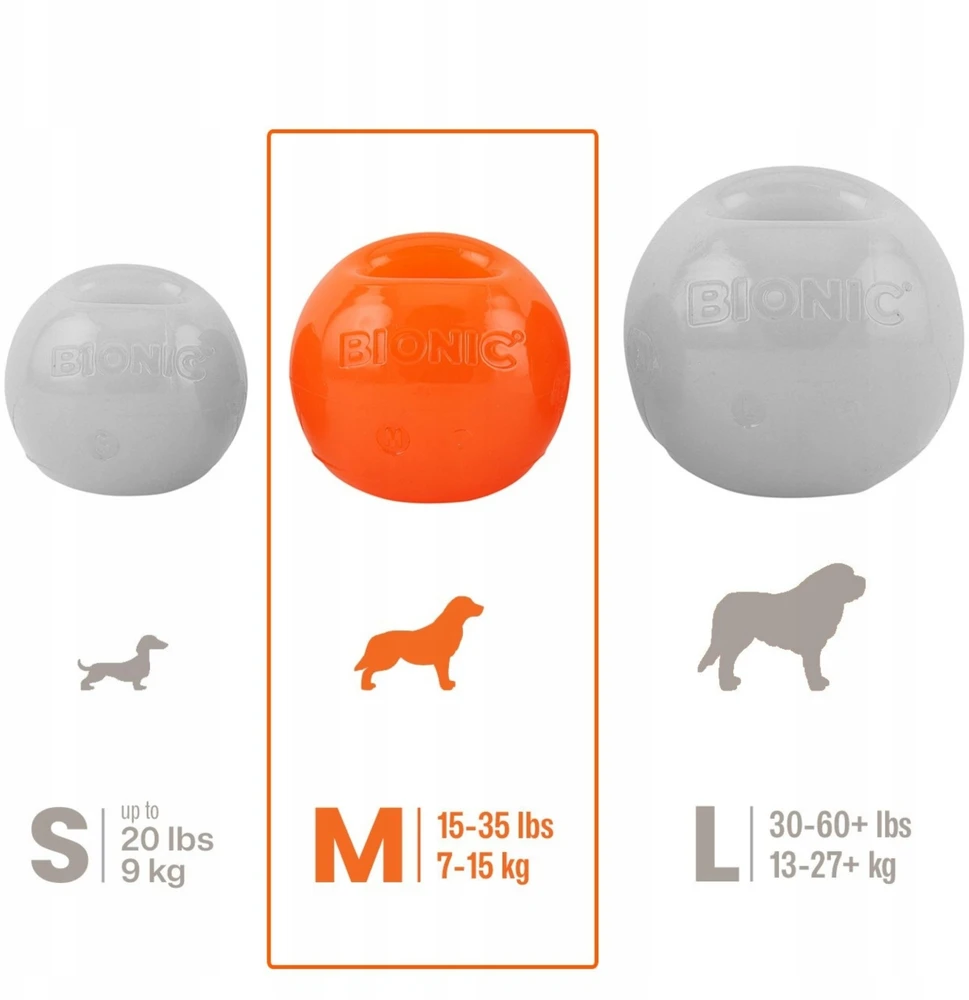 X-Bionic Bionic - BIONIC kamuoliukas - oranžinis - vidutinio dydžio 6,7 cm