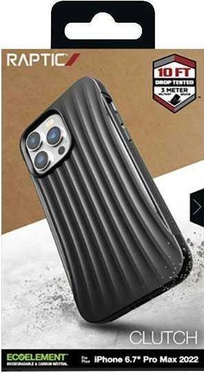 Raptic X-Doria Clutch Apple iPhone 14 Pro Max dėklas telefonui juodos spalvos
