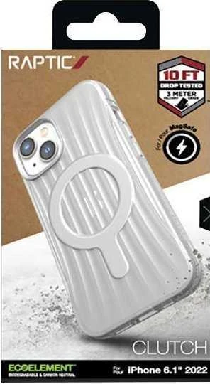 Raptic X-Doria Clutch Apple iPhone 14 su MagSafe dėklas telefonui skaidrus