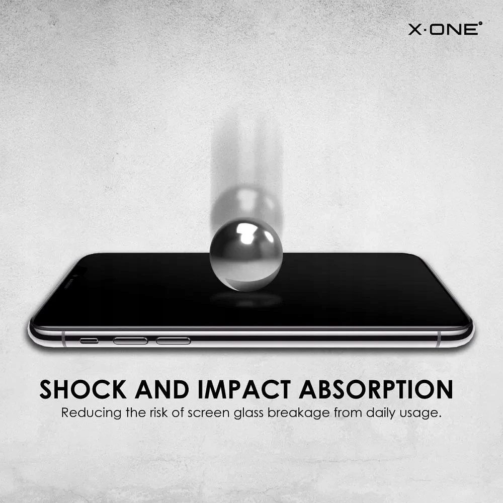 X-ONE Full Cover ypač tvirtas matinis dėklas iPhone 17 telefonui, grūdintas stiklas 9H