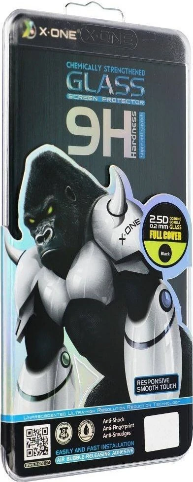 3D Full Cover Apsauginis stiklas X-ONE - skirtas Samsung Galaxy S23 Plus (case friendly) - working fingerprint sensor