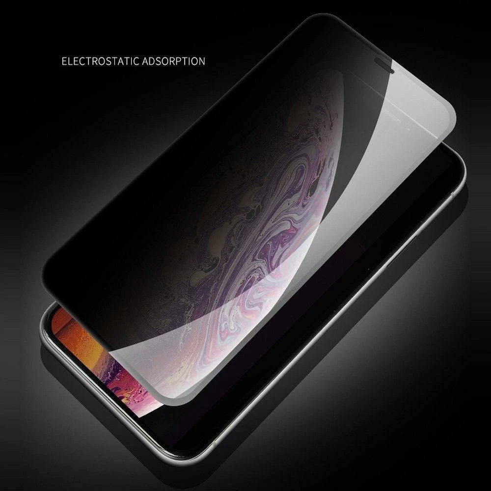 X-ONE pilnas dangtis, ypač stiprus privatumas – skirtas iPhone 14 Pro (visi klijai) grūdintas stiklas 9H